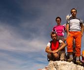 54 Tutti e tre in vetta